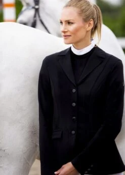 Pikeur Olena Show Jacket - Black -Equestrian Supply Store pikeur olena show jacket black 3rdy