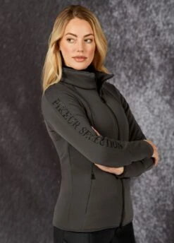 Pikeur Sibel Jacket - Black Olive 5 Pikeur Sibel Jacket - Black Olive -Equestrian Supply Store pikeur sibel grey 2rdy