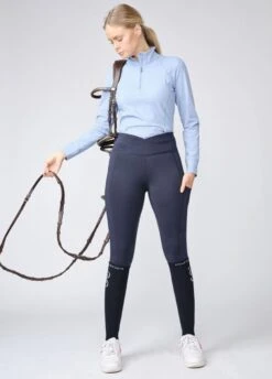 PS Of Sweden Wivianne Base Layer - Allure Blue 9 PS Of Sweden Wivianne Base Layer - Allure Blue -Equestrian Supply Store ps wivianne allure 4rdy