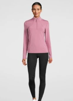 PS Of Sweden Alessandra Base Layer - Roseberry -Equestrian Supply Store psalessandraroseberry2rdy