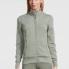 PS Of Sweden Faith Zip Sweater - Thyme -Equestrian Supply Store psfaiththyme4rdy