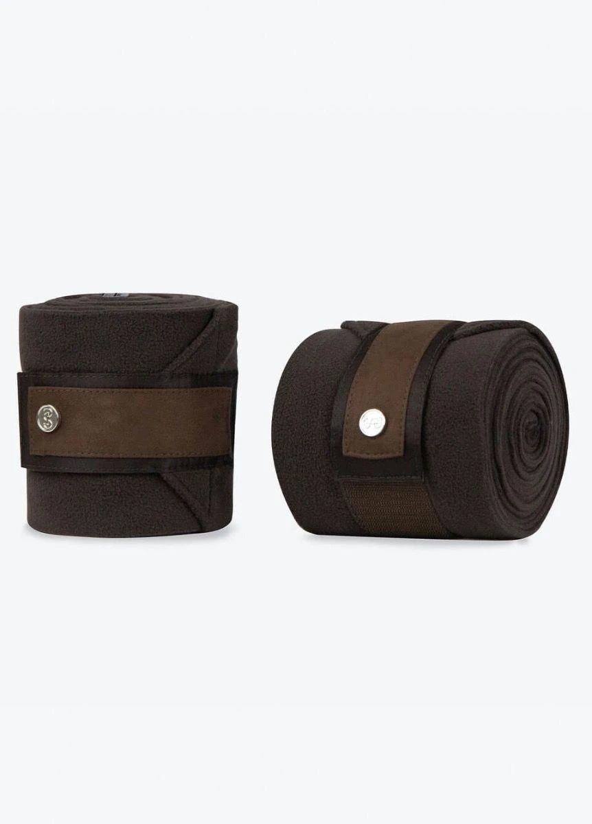 PS Of Sweden Suede Polo Bandages - Coffee 3 PS Of Sweden Suede Polo Bandages - Coffee