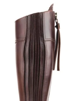 Fairfax & Favor Ladies Leather Heeled Regina Boots - Mahogany 12 Fairfax & Favor Ladies Leather Heeled Regina Boots - Mahogany -Equestrian Supply Store reginamahoganyheeledrdy