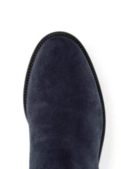 Fairfax & Favor Ladies Heeled Regina Narrow Fit Suede Boot - Navy 13 Fairfax & Favor Ladies Heeled Regina Narrow Fit Suede Boot - Navy -Equestrian Supply Store reginanarrowheelednvy2rdy