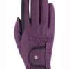 Roeckl Lona Glove - Grape Wine 1 Roeckl Lona Glove - Grape Wine -Equestrian Supply Store roeckllonagrape2rdy