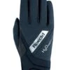 Roeckl Waregem Gloves - Black/Silver -Equestrian Supply Store roecklwaregemblksvr1rdy