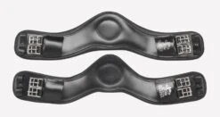 Fairfax Dressage Girth - Black -Equestrian Supply Store rs53standard and narrowdress girth 1
