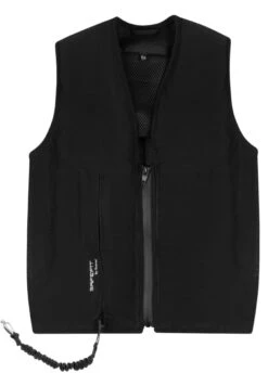 Seaver Safefit Airbag Vest - Black -Equestrian Supply Store safefit airbag vest black 2rdy