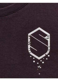 Samshield Axelle T-Shirt - Aubergine -Equestrian Supply Store samsaxelletshirtaubergine3rdy