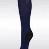 Samshield Balzane Aimy Socks - Navy/Rose Gold -Equestrian Supply Store samsbalzanenavy1rdy