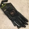 Samshield V-Skin Swarovski Gloves - Black/Rose Gold -Equestrian Supply Store samsheildroseglove