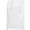 Samshield Aloise L/S Competition Shirt - White/Rose Gold -Equestrian Supply Store samshield aloise white rg 1rdy