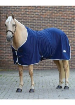 Saxon Defiant Fleece Standard Neck - Navy/White