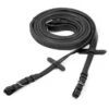 Schockemohle Rubber Reins Buckle - Black 1 Schockemohle Rubber Reins Buckle - Black -Equestrian Supply Store schockemohle reins buckle black 1rdy