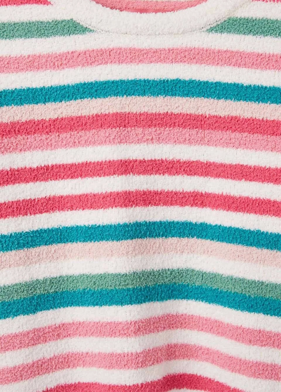 Joules Junior Seaham Chenille Jumper - Multi Stripe 4 Joules Junior Seaham Chenille Jumper - Multi Stripe - Image 2