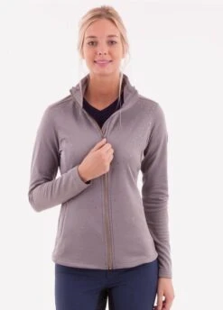 Anky Womens Sequin Technostretch Jacket - Titanium