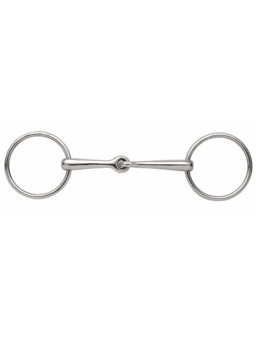 Shires Thin Jointed Loose Ring Snaffle 3 Shires Thin Jointed Loose Ring Snaffle