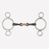 Shires Two Ring Sweet Iron Gag Bit -Equestrian Supply Store shires3ringsweetirongag