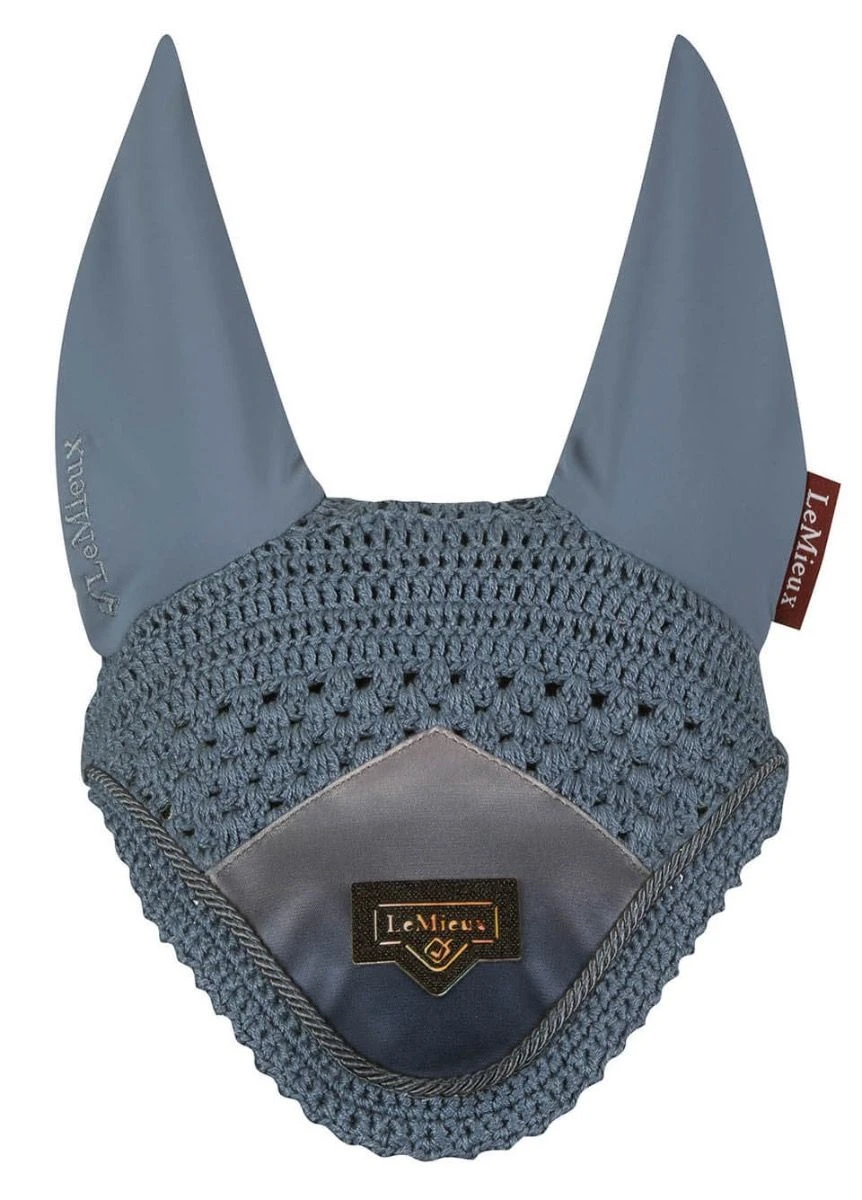 LeMieux Spectrum Fly Hood - Ice Blue 3 LeMieux Spectrum Fly Hood - Ice Blue