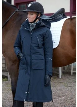 Stierna Stella Winter Coat - Midnight Navy -Equestrian Supply Store stiernacoatnavy4rdy