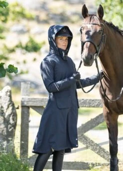 Stierna Stella Winter Coat - Midnight Navy -Equestrian Supply Store stiernacoatnavy5rdy