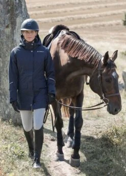 Stierna Stella Winter Parka - Midnight Navy 7 Stierna Stella Winter Parka - Midnight Navy -Equestrian Supply Store stiernaparkanavy3rdy
