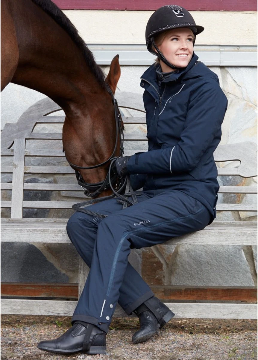 Stierna Stella Winter Trousers - Midnight Navy 6 Stierna Stella Winter Trousers - Midnight Navy - Image 4