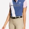 Ariat Junior Taryn Polo - Indigo Fade 1 Ariat Junior Taryn Polo - Indigo Fade -Equestrian Supply Store tarynpolo 1