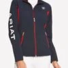 Ariat Womens Team Softshell Jacket - Navy -Equestrian Supply Store teamsoftshellnvyrdy