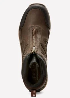 Ariat Ladies Telluride Zip H2O Boots - Dark Brown 11 Ariat Ladies Telluride Zip H2O Boots - Dark Brown -Equestrian Supply Store telluridezip5