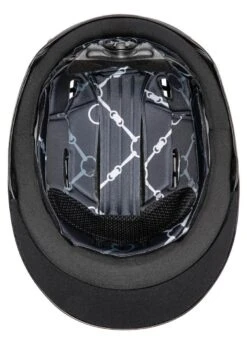 Uvex Suxxeed Blaze Glitter Helmet - Navy Shiny -Equestrian Supply Store uvex suxxeed blaze navy shiny 5rdy