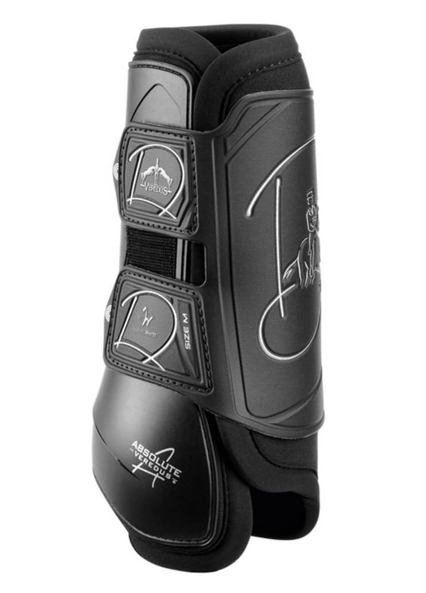 Veredus Absolute Dressage Velcro Rear Boots - Black 3 Veredus Absolute Dressage Velcro Rear Boots - Black