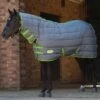 Weatherbeeta ComFITec 210D Channel Quilt Combo Neck Medium - Grey/Lime 2 Weatherbeeta ComFITec 210D Channel Quilt Combo Neck Medium - Grey/Lime -Equestrian Supply Store wbchannelcombomedgrey1rdy
