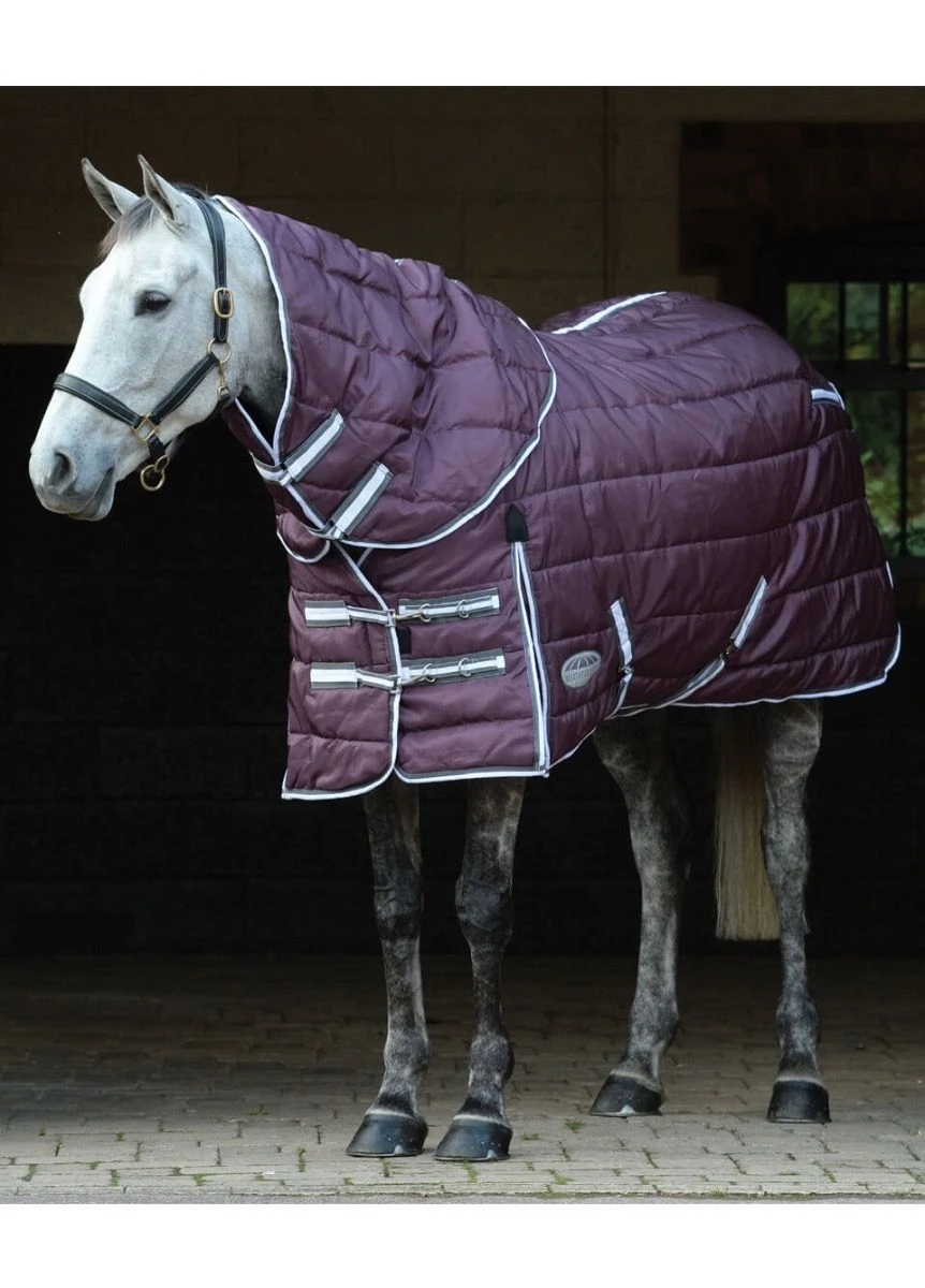 Weatherbeeta ComFITec PP Channel Quilt II Detach-A-Neck Medium - Maroon/Grey/White 3 Weatherbeeta ComFITec PP Channel Quilt II Detach-A-Neck Medium - Maroon/Grey/White