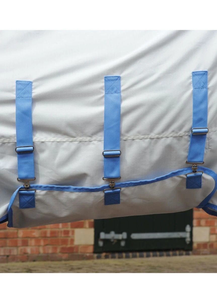 Weatherbeeta Sweet Itch Shield Combo Neck - White/Blue 8 Weatherbeeta Sweet Itch Shield Combo Neck - White/Blue - Image 6