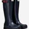 Hunter Ladies Balmoral Neoprene Tech Sole Wellingtons - Navy/Pepper 2 Hunter Ladies Balmoral Neoprene Tech Sole Wellingtons - Navy/Pepper -Equestrian Supply Store wmnsbalmoralpepper2rdy