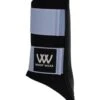 Woof Wear Club Brushing Boots - Black/Porcelain -Equestrian Supply Store ww club boot porcelain 1rdy