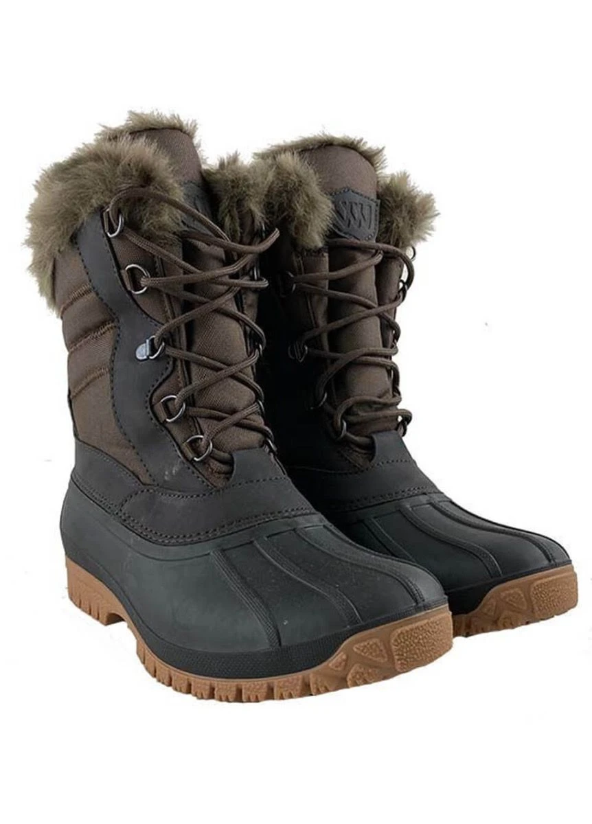 Woof Wear Mid Winter Boot - Black/Chocolate 5 Woof Wear Mid Winter Boot - Black/Chocolate - Image 3